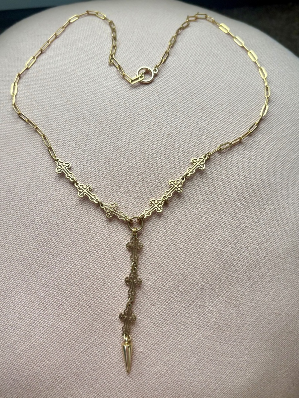 While Odin Sleeps Rosary Necklace